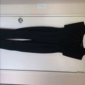 Eliza J Cinched Waist Jumpsuit with Sequin Belt